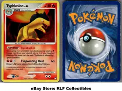 2007 Pokemon, D&P Mysterious Treasures, #16/123 Typhlosion, Holo Rare - Image 1