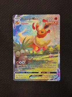 Flareon VMAX SWSH180 Pokemon Sword & Shield Promo LP - Image 1
