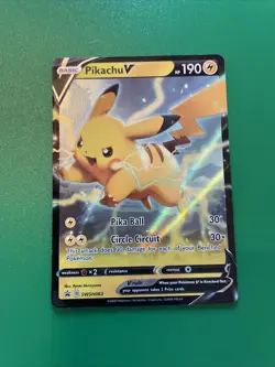 Pikachu V SWSH063 | SWSH - Black Star Promo | Ultra Rare | Pokemon NM - Image 1