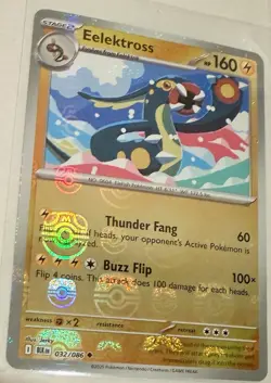 Pokemon TCG Elektross Master Ball Black Bolt 32/86 Mint Condition - Image 1