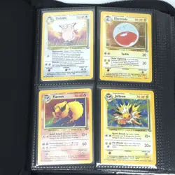 Pokemon Jungle (WOTC, 1999) 100% Complete Master Set 64/64 • Sleeved w/ Binder - Image 2