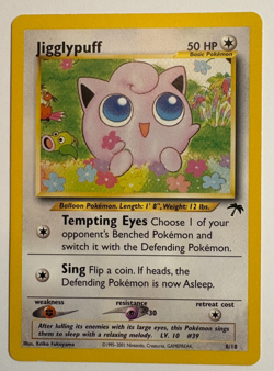 Jigglypuff 08/18 Southern Islands Pokemon Card - Image 1