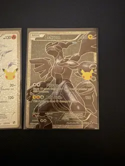 Pokemon TCG Celebrations 25th Anniversary Reshiram And Zekrom Holo Full Arts NM - Image 3