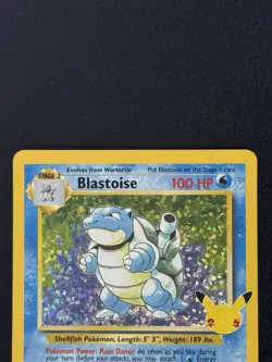 Pokemon Celebrations Blastoise 3/102 & Dark Gyarados 8/82 25th Anniversary NM - Image 4