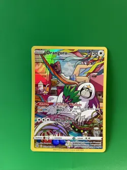Pokemon TCG Oranguru Sword & Shield: Brilliant Stars TG12/TG30 Holo Secret Rare - Image 1