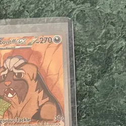 Pokemon TCG Arven's Mabosstiff EX #235/182 Sv10: Destined Rivals SAR Full Art - Image 3