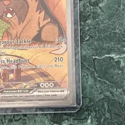 Pokemon TCG Arven's Mabosstiff EX #235/182 Sv10: Destined Rivals SAR Full Art - Image 4
