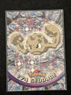 1999 Pokemon Topps Geodude 74 Ungraded MINT PACK FRESH FREE SHIPPING - Image 1