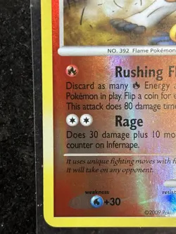 Infernape Pokemon TCG Platinum 31/127 Rare Reverse Holo - Image 3