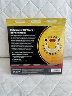 Pokemon TCG: Pokemon Day 2026 Collection - 30th Anniversary Edition (Sealed) - Image 2
