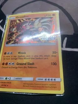 Pokemon Groudon 81/168 Holo SEALED - Legendary Pokemon Stamp GameStop Promo - Image 3