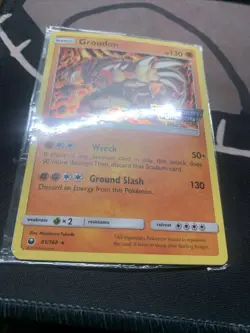 Pokemon Groudon 81/168 Holo SEALED - Legendary Pokemon Stamp GameStop Promo - Image 4