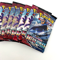 Lot of (10) Pokemon TCG Sword & Shield Battle Styles Booster Packs - NEW/SEALED - Image 2
