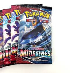 Lot of (10) Pokemon TCG Sword & Shield Battle Styles Booster Packs - NEW/SEALED - Image 3