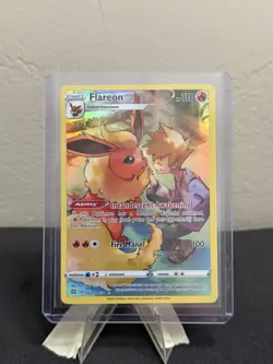 2022 Pokemon SWSH Brilliant Stars Flareon Trainer Gallery #TG01/TG30 LP - Image 1