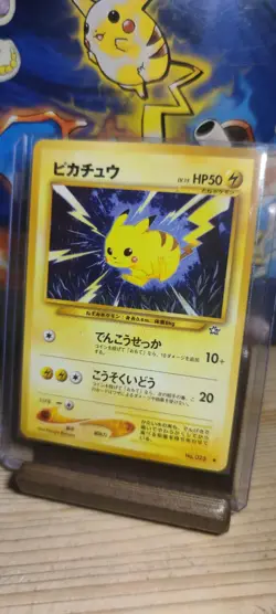 Pikachu 025 Neo Genesis Pokemon Karten TCG 2000 Japanese Jap 🇯🇵 Vintage - Image 1