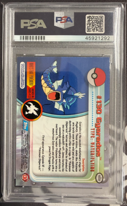 PSA 9 GYARADOS FOIL TOPPS POKEMON TV ANIMATION SERIES 130 US SELLER - Image 2