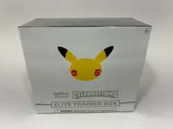 Pokemon TCG: 25th Anniversary Celebrations Elite Trainer Box (ETB) (2021) SEALED - Image 1