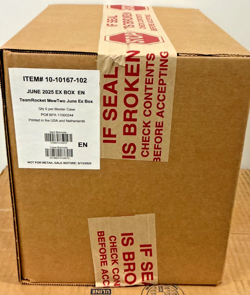 Pokemon Team Rocket's Mewtwo EX Collection Box CASE (6 Boxes) Factory Sealed - Image 1