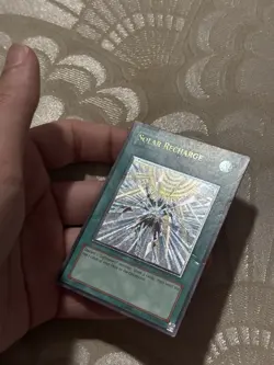 YUGIOH Ultimate Rare Solar Recharge LODT-EN052 Original 2008 EURO - Image 2