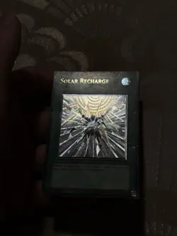 YUGIOH Ultimate Rare Solar Recharge LODT-EN052 Original 2008 EURO - Image 4