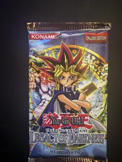 Yu-Gi-Oh! Legacy of Darkness Booster English Booster Pack - SEALED - Image 1