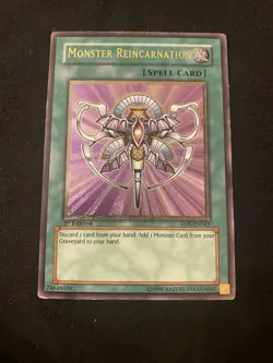 Yugioh - Monster Reincarnation - RDS-EN045 - Ultimate Rare - 1st Edition - MP - Image 1