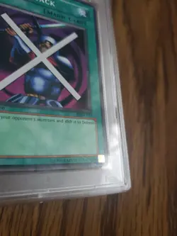 2002 Yu-Gi-Oh MRD-133 Block Attack Metal Raiders 1st Ed. PSA Gem Mint 10 Pop 15 - Image 4