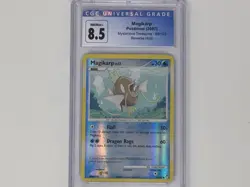 CGC 8.5 Magikarp Mysterious Treasures 89/123 Reverse Holo Graded Pokemon Card - Image 1