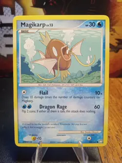 2007 Pokemon Mysterious Treasures Magikarp #89 Extremely LP - Image 1