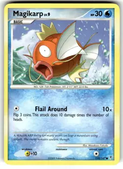 2007 Pokemon Mysterious Treasures Magikarp #89 Extremely NM - Image 1