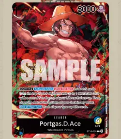 One Piece TCG 2nd Anniversary Winner Sabo, Luffy, Ace Sealed sealed new - Image 4