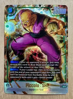 Dragon Ball Super Card Fusion World Wish For Shenron Piccolo : SH Fb07-066 Sr* - Image 1