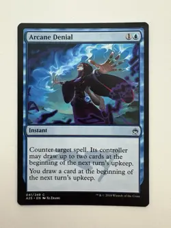 Arcane Denial MTG Magic the Gathering Card DMG Damaged A25 - Image 1