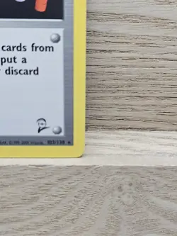 Item Finder 103/130 Base Set 2 Pokemon Card TCG Normal Rare (124) - Image 4