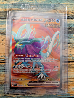 Walking Wake ex 189/162 Temporal Forces (TEF) NM Full Art Pokemon Card - Image 1