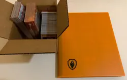 Yugioh Collection Blue Eyes White Dragons, Dark Magicians, E-Heros Cards Binder - Image 1