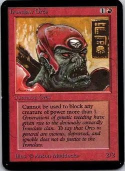 Ironclaw Orcs C Alpha Edition NM - Image 1