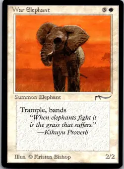 War Elephant (Light) C Arabian Nights NM - Image 1