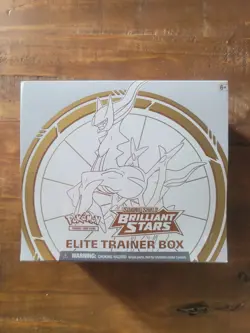 Pokemon TCG Brilliant Stars Elite Trainer Box Sealed ETB Sealed &[Plastic Case] 820650850127 - Image 2