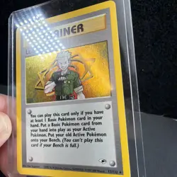 Pokemon Lt. Surge 17/132 Holo Rare Trainer Card Gym Heroes Unlimited - Image 5