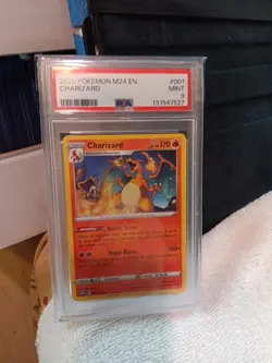 2025 POKEMON M24 EN-MCDONALD'S COLL #001 CHARIZARD PSA 9 - Image 1