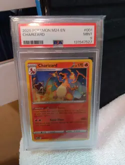 2025 POKEMON M24 EN-MCDONALD'S COLL #001 CHARIZARD PSA 9 - Image 2