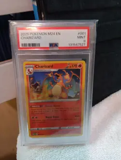 2025 POKEMON M24 EN-MCDONALD'S COLL #001 CHARIZARD PSA 9 - Image 3