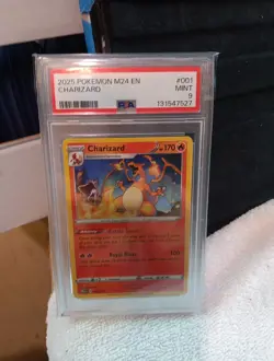 2025 POKEMON M24 EN-MCDONALD'S COLL #001 CHARIZARD PSA 9 - Image 4