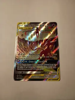 Pokemon Espeon & Deoxys GX TAG TEAM Holo Promo SM240 English TCG - Image 1