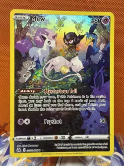 Mew GG10/GG70 - Crown Zenith - Galarian Gallery - Pokemon - NM 1305 - Image 1