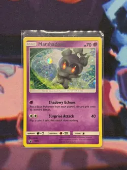 Marshadow Holo SM93 Pokemon Sun & Moon Black Star Promo - Image 1