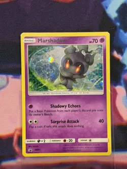 Marshadow Holo SM93 Pokemon Sun & Moon Black Star Promo - Image 3