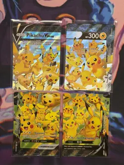 Pikachu V-Union Complete Set SWSH139 SWSH140 SWSH141 SWSH142 Pokemon Celebration - Image 1